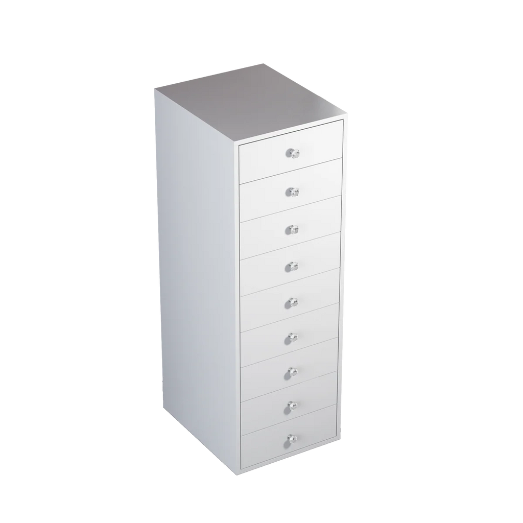VANITII 9-Drawer Makeup Vanity Storage Unit