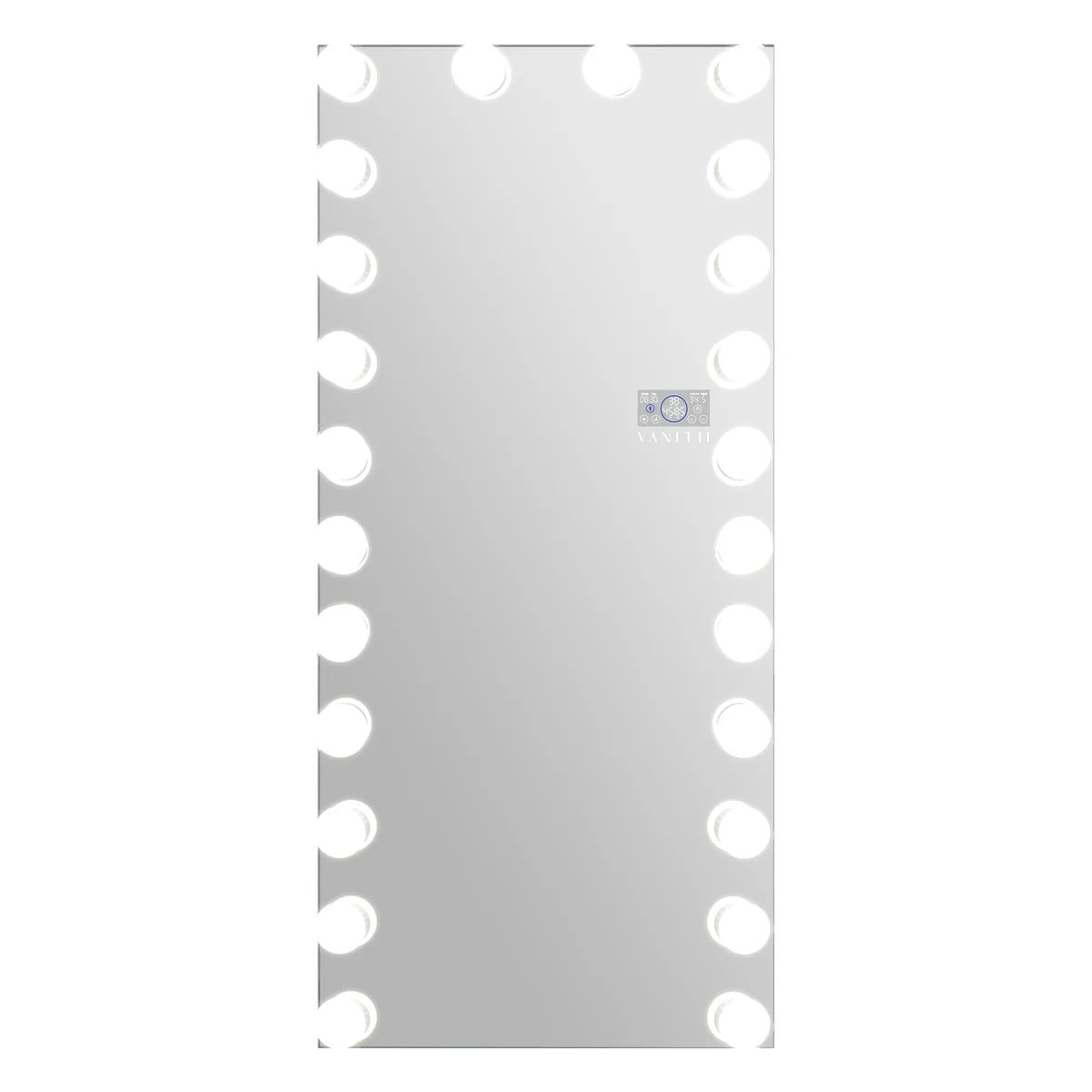 VANITII Marilyn Hollywood Vanity Mirror - Full Length Wall Mountable Vanity Mirror with 24 Dimmable LED Bulbs