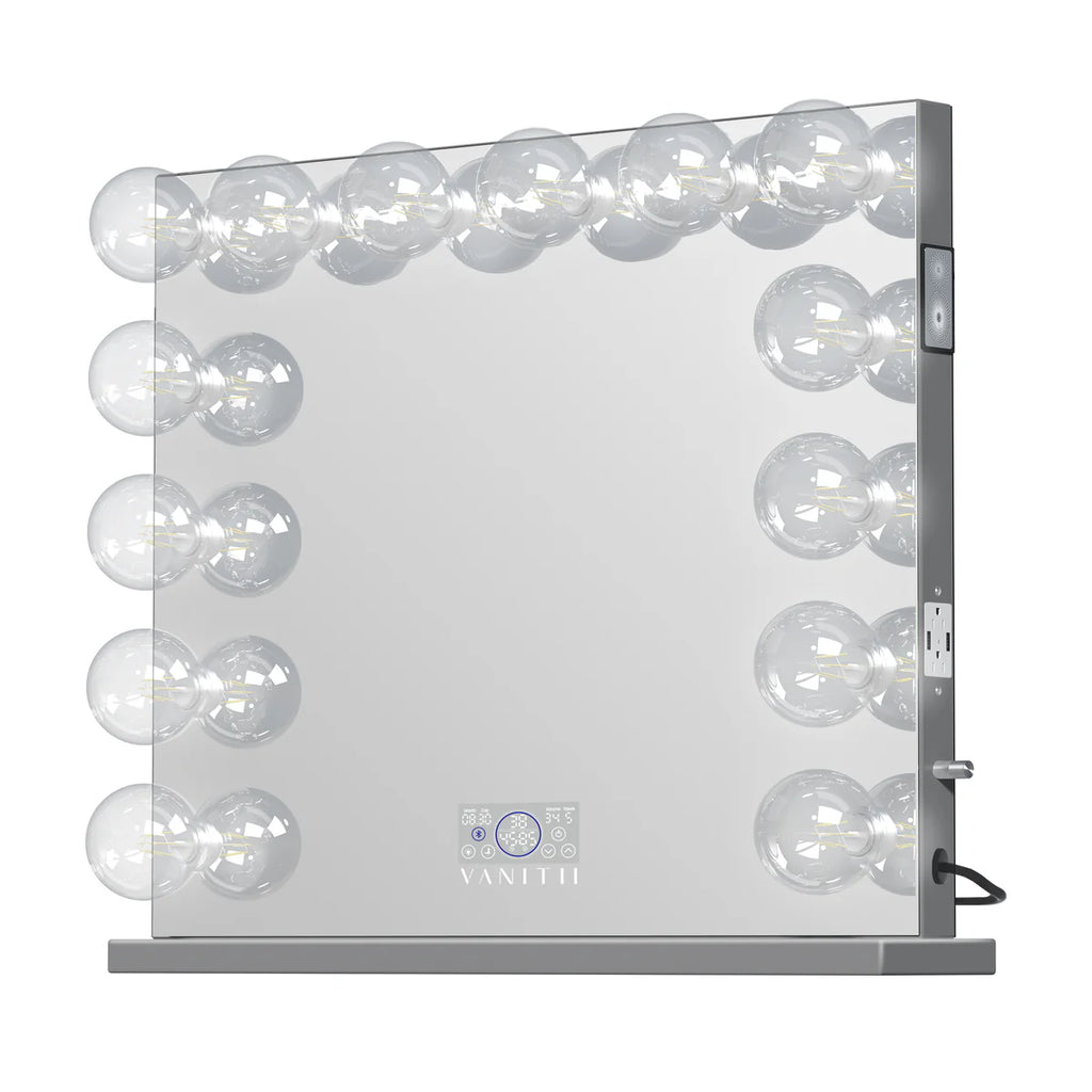 VANITII Marilyn Hollywood Vanity Mirror Pro Max- Tabletop or Wall Mount Vanity Mirror with 14 G95FLM Bulbs